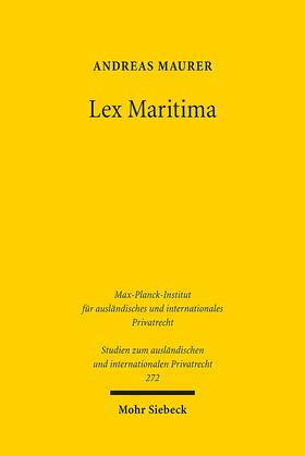 Maurer | Lex Maritima | E-Book | sack.de