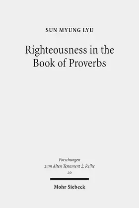 Lyu | Righteousness in the Book of Proverbs | E-Book | www.sack.de