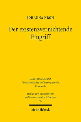 Kroh |  Der existenzvernichtende Eingriff | eBook | Sack Fachmedien