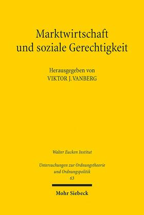 Vanberg | Marktwirtschaft und soziale Gerechtigkeit | E-Book | sack.de