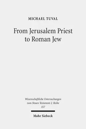 Tuval |  From Jerusalem Priest to Roman Jew | eBook | Sack Fachmedien