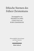 Horn / Volp / Zimmermann |  Ethische Normen des frühen Christentums | eBook | Sack Fachmedien
