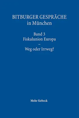 Gesellschaft f. Rechtspol. Trier / Institut f. Rechtspolitik, Univ. Trier |  Bitburger Gespräche in München 3 | Buch |  Sack Fachmedien