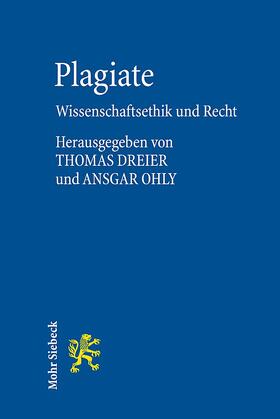 Dreier / Ohly | Plagiate | Buch | 978-3-16-152570-4 | sack.de