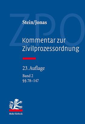 Stein / Jonas | Kommentar zur Zivilprozessordnung | Buch | 978-3-16-152586-5 | sack.de