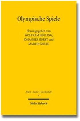 Höfling / Horst / Nolte | Olympische Spiele | Buch | 978-3-16-152623-7 | sack.de