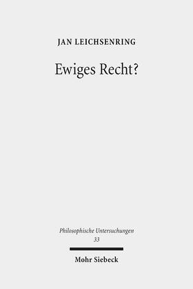Leichsenring | Ewiges Recht? | E-Book | sack.de
