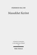 Dal Bo |  Massekhet Keritot | Buch |  Sack Fachmedien
