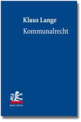 Lange | Kommunalrecht | Buch | 978-3-16-152753-1 | sack.de