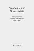 Seelmann / Zabel |  Autonomie und Normativität | Buch |  Sack Fachmedien