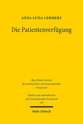 Lemmerz |  Die Patientenverfügung | Buch |  Sack Fachmedien