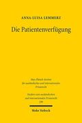 Lemmerz |  Die Patientenverfügung | eBook | Sack Fachmedien