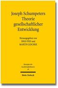 Leschke / Pies |  Joseph Schumpeters Theorie gesellschaftl. Entwicklung | Buch |  Sack Fachmedien