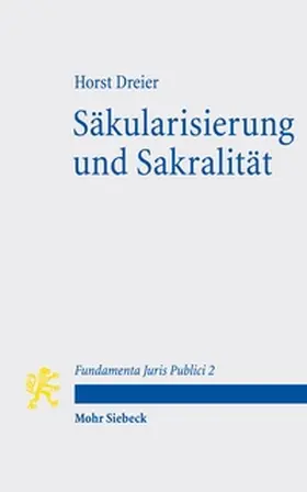Dreier |  Säkularisierung und Sakralität | Buch |  Sack Fachmedien