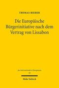 Hieber |  Die Europäische Bürgerinitiative nach dem Vertrag von Lissabon | Buch |  Sack Fachmedien