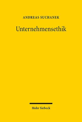 Suchanek |  Unternehmensethik | Buch |  Sack Fachmedien