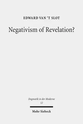 Slot |  Negativism of Revelation? | Buch |  Sack Fachmedien