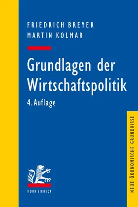 Breyer / Kolmar |  Grundlagen der Wirtschaftspolitik | eBook | Sack Fachmedien