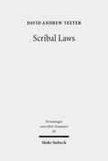 Teeter |  Scribal Laws | Buch |  Sack Fachmedien