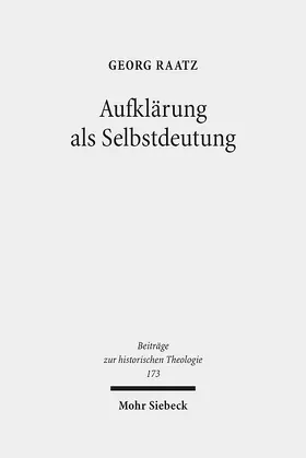 Raatz |  Aufklärung als Selbstdeutung | eBook | Sack Fachmedien
