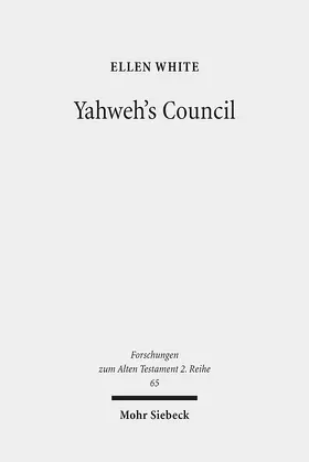 White |  Yahweh's Council | Buch |  Sack Fachmedien