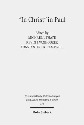 Campbell / Thate / Vanhoozer |  "In Christ" in Paul | eBook | Sack Fachmedien