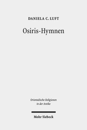 Luft | Luft, D: Osiris-Hymnen | Buch | 978-3-16-153574-1 | sack.de