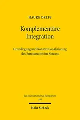 Delfs |  Komplementäre Integration | Buch |  Sack Fachmedien