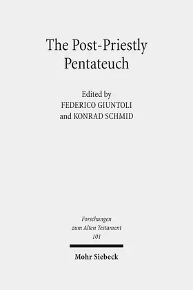 Giuntoli / Schmid | The Post-Priestly Pentateuch | E-Book | sack.de