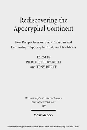Piovanelli / Burke / Pettipiece |  Rediscovering the Apocryphal Continent | eBook | Sack Fachmedien