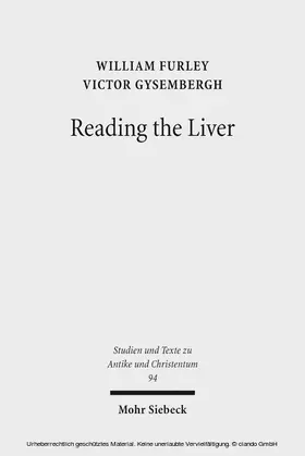 Furley / Gysembergh |  Reading the Liver | eBook | Sack Fachmedien