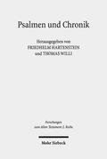 Hartenstein / Willi |  Psalmen und Chronik | eBook | Sack Fachmedien