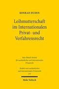 Duden |  Leihmutterschaft im Internationalen Privat- und Verfahrensrecht | eBook | Sack Fachmedien