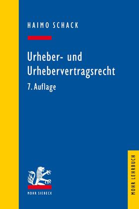 Schack | Urheber- und Urhebervertragsrecht | E-Book | sack.de