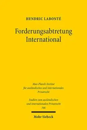 Labonté |  Forderungsabtretung International | Buch |  Sack Fachmedien
