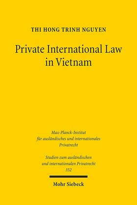 Nguyen |  Private International Law in Vietnam | eBook | Sack Fachmedien