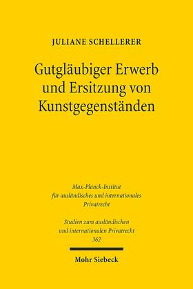 Schellerer |  Schellerer, J: Gutgläubiger Erwerb und Ersitzung | Buch |  Sack Fachmedien