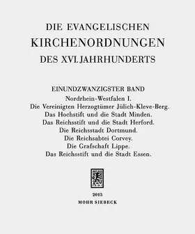 Sehling / Wolgast |  Die evangelischen Kirchenordnungen des XVI. Jahrhunderts | Buch |  Sack Fachmedien