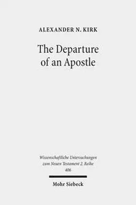 Kirk |  The Departure of an Apostle | Buch |  Sack Fachmedien