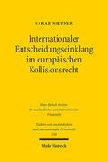 Nietner |  Internationaler Entscheidungseinklang im europäischen Kollisionsrecht | eBook | Sack Fachmedien