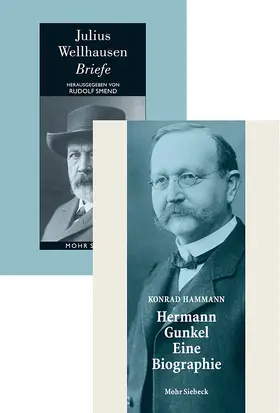 Hammann / Wellhausen |  Julius Wellhausen Briefe + Hermann Gunkel - Eine Biographie (zusammen als Paket) | Buch |  Sack Fachmedien