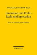 Hoffmann-Riem |  Innovation und Recht - Recht und Innovation | Buch |  Sack Fachmedien