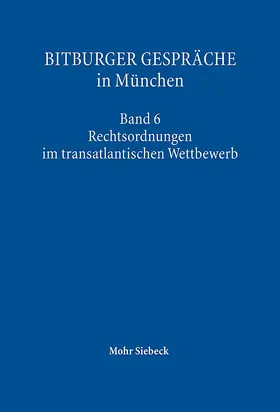 Gesellschaft f. Rechtspol. Trier / Institut f. Rechtspolitik, Univ. Trier |  Bitburger Gespräche in München | Buch |  Sack Fachmedien