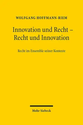 Hoffmann-Riem |  Innovation und Recht - Recht und Innovation | eBook | Sack Fachmedien