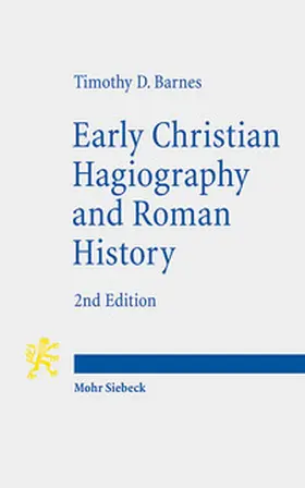 Barnes |  Early Christian Hagiography and Roman History | Buch |  Sack Fachmedien