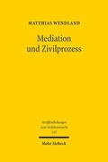 Wendland |  Mediation und Zivilprozess | eBook | Sack Fachmedien