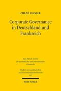Lignier |  Corporate Governance in Deutschland und Frankreich | eBook | Sack Fachmedien