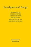 Bouffier / Horn / Poseck |  Grundgesetz und Europa | Buch |  Sack Fachmedien