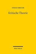 Breuer |  Kritische Theorie | Buch |  Sack Fachmedien