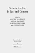 Kattan Gribetz / Grossberg / Himmelfarb |  Genesis Rabbah in Text and Context | eBook | Sack Fachmedien